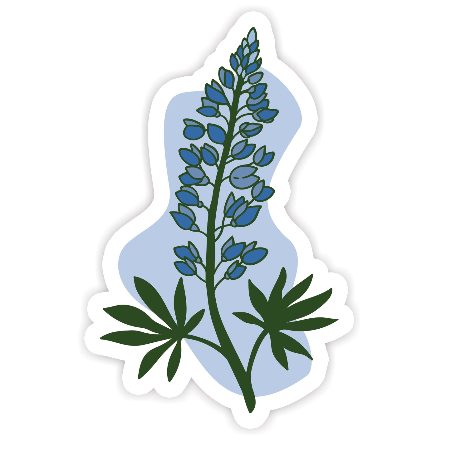 Texas Bluebonnet Sticker
