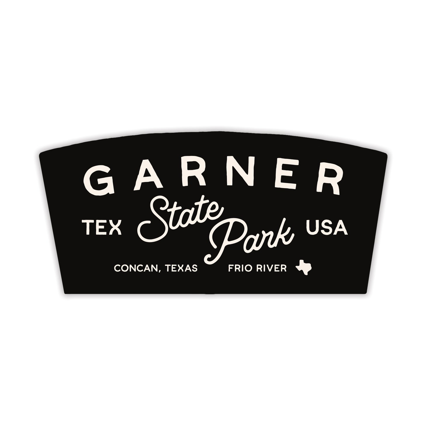 Garner State Park Vintage Sticker