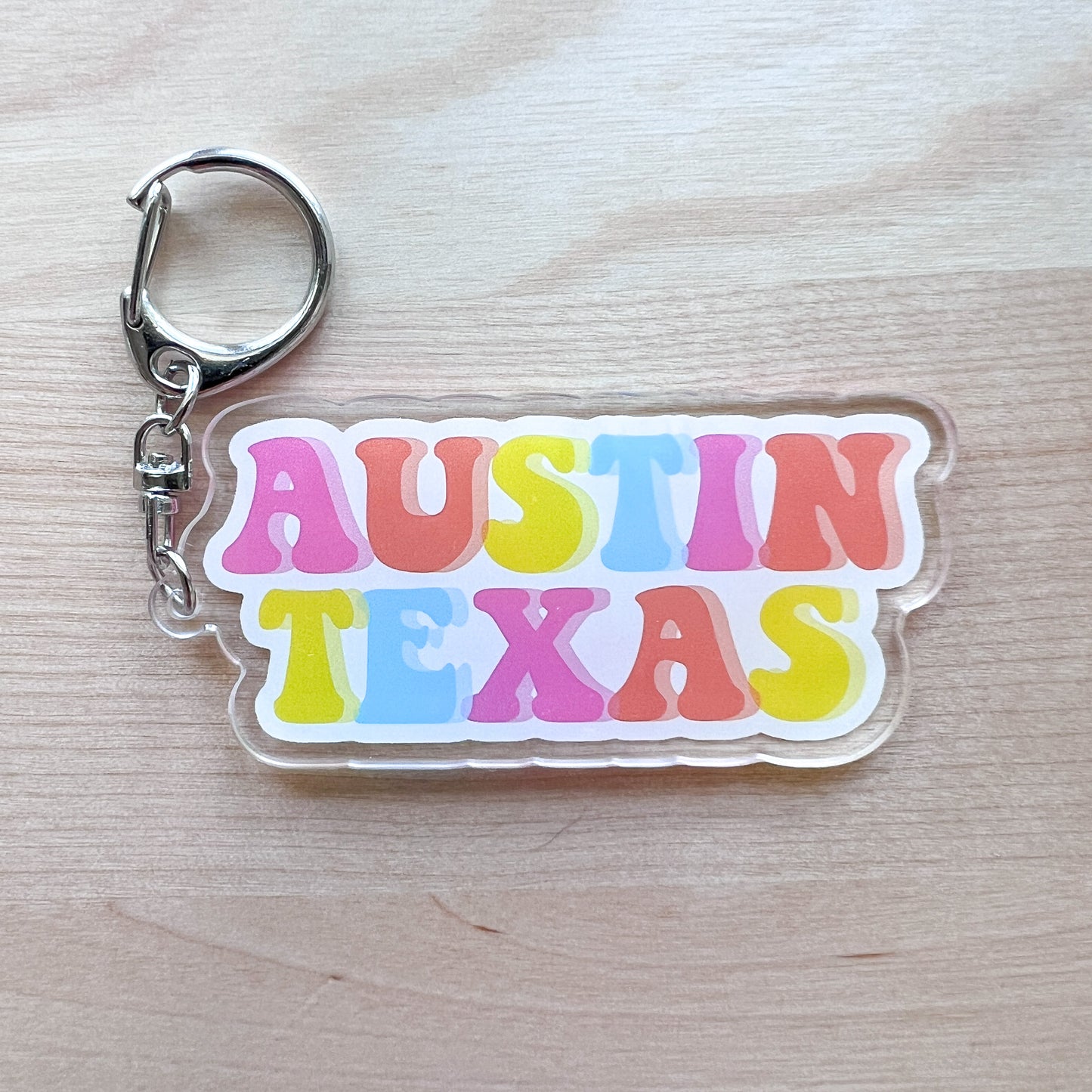 Austin Vibe Keychain