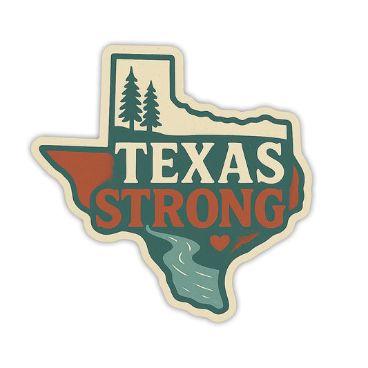 Texas Strong Sticker