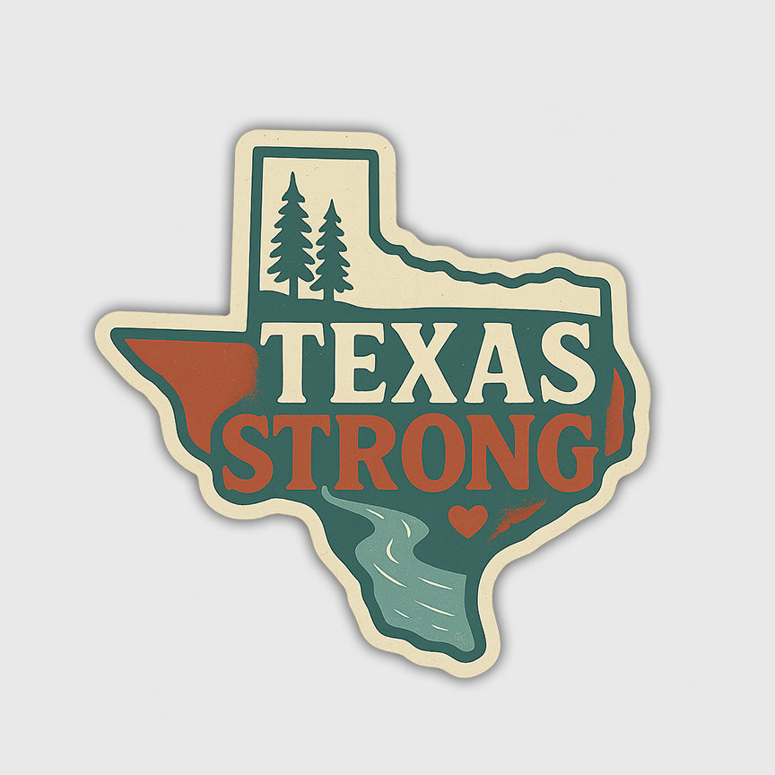 Texas Strong Sticker