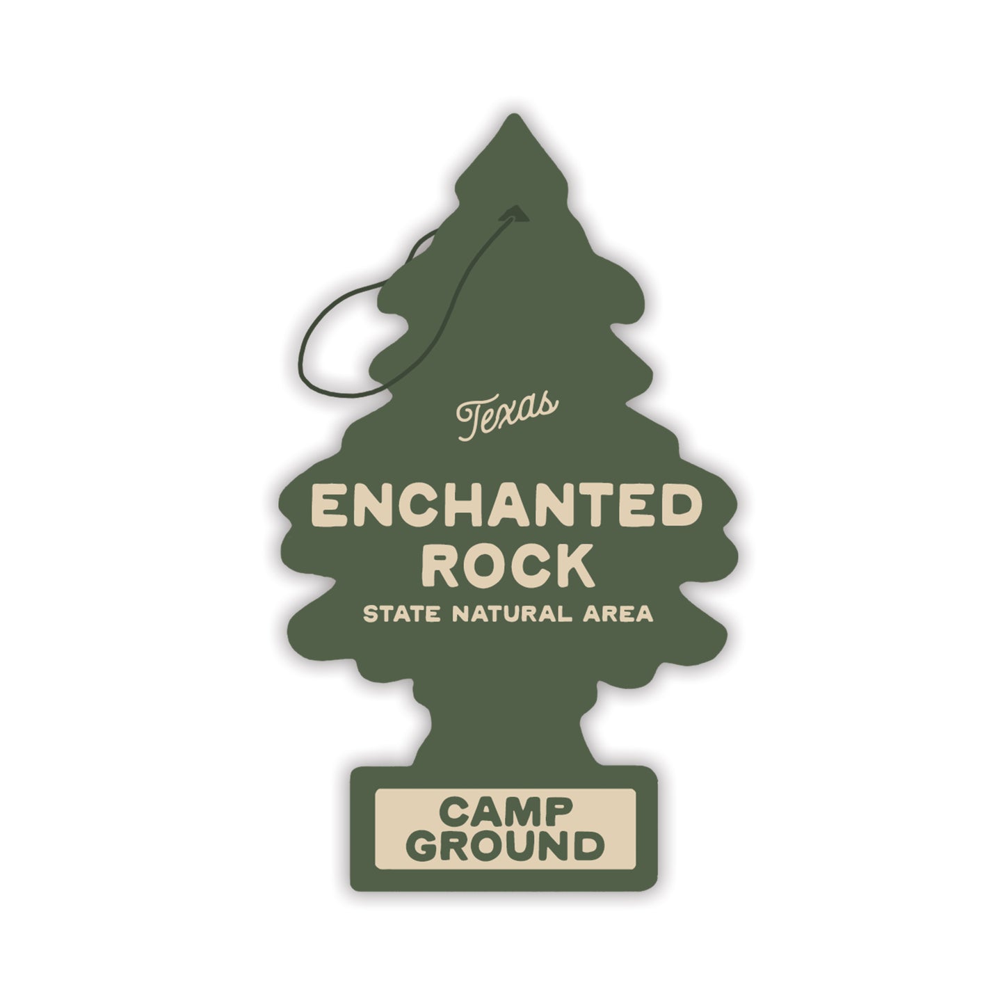 Enchanted Rock Little Tree Sticker