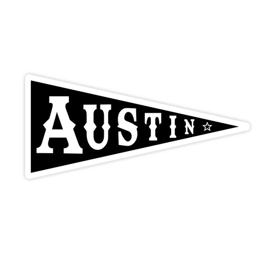 Austin Banner Sticker