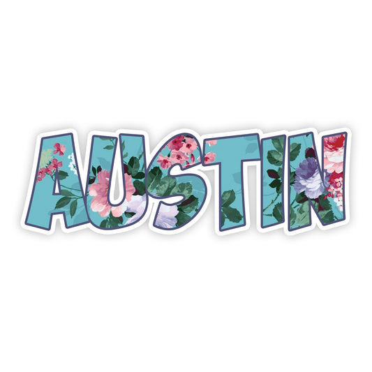 Austin Floral Sticker