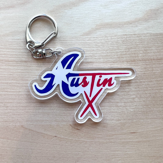 Austin TX Keychain