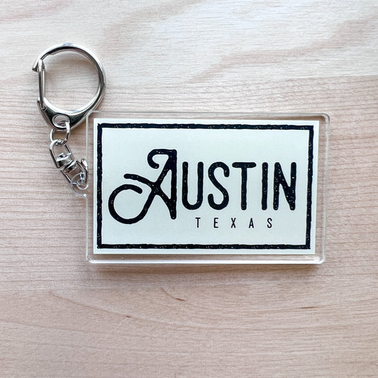 Austin Staple Keychain
