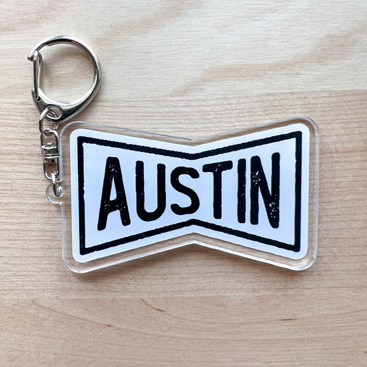 Austin Vintage Keychain