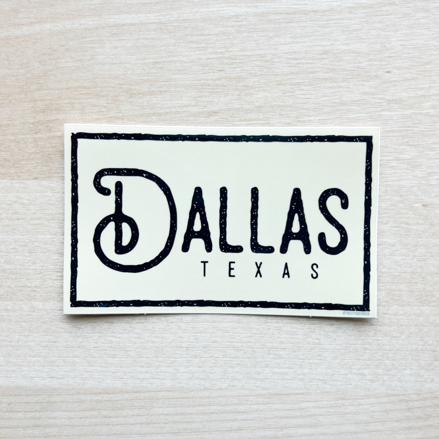 Dallas Staple Sticker