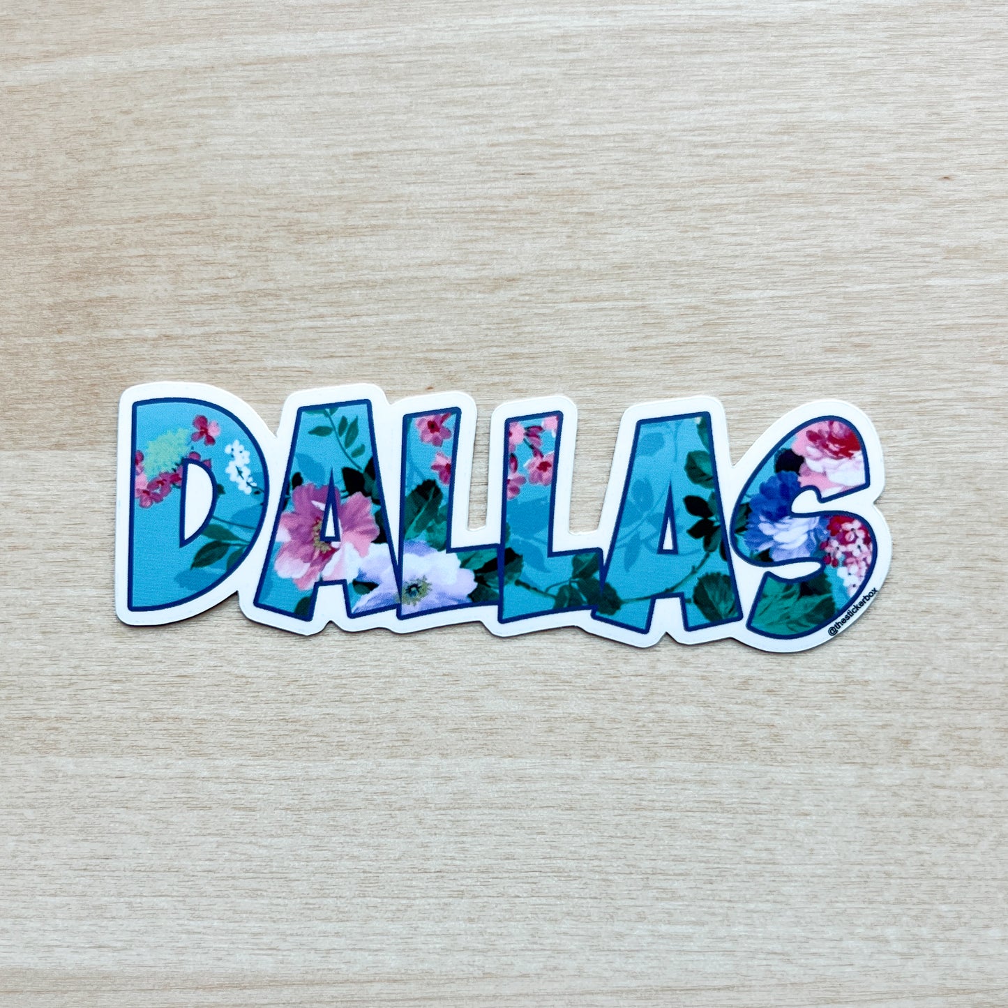 Dallas Floral Sticker