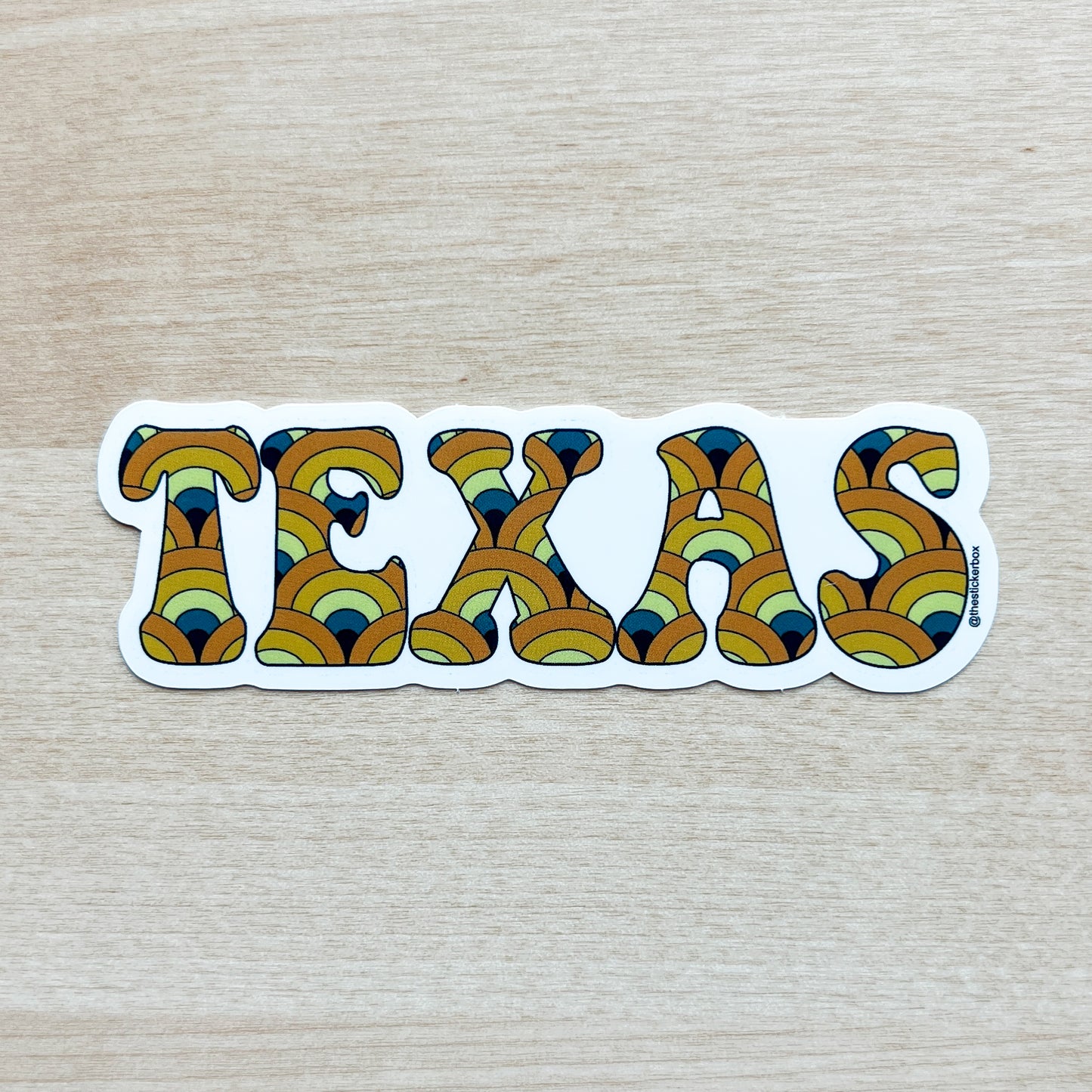 Texas Vibe Sticker