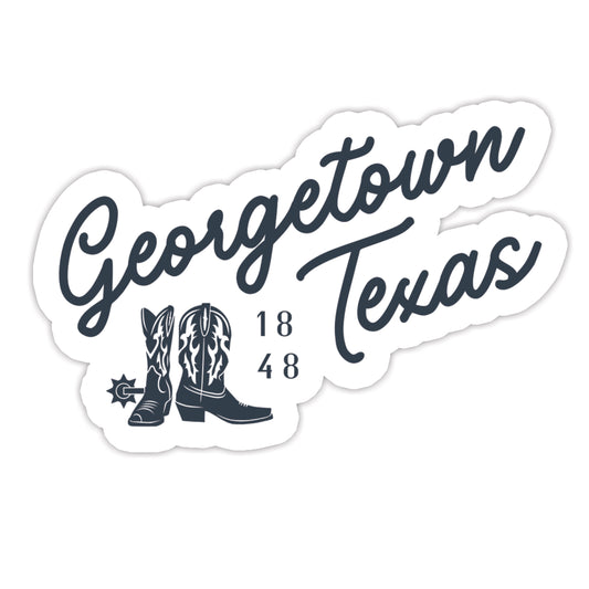 Georgetown Boots Sticker