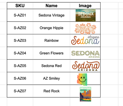 Sedona Arizona Sticker