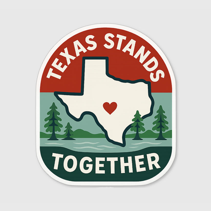 Texas Stands Together Sticker