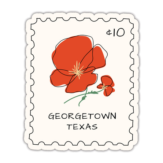 Mini Georgetown Stamp Sticker