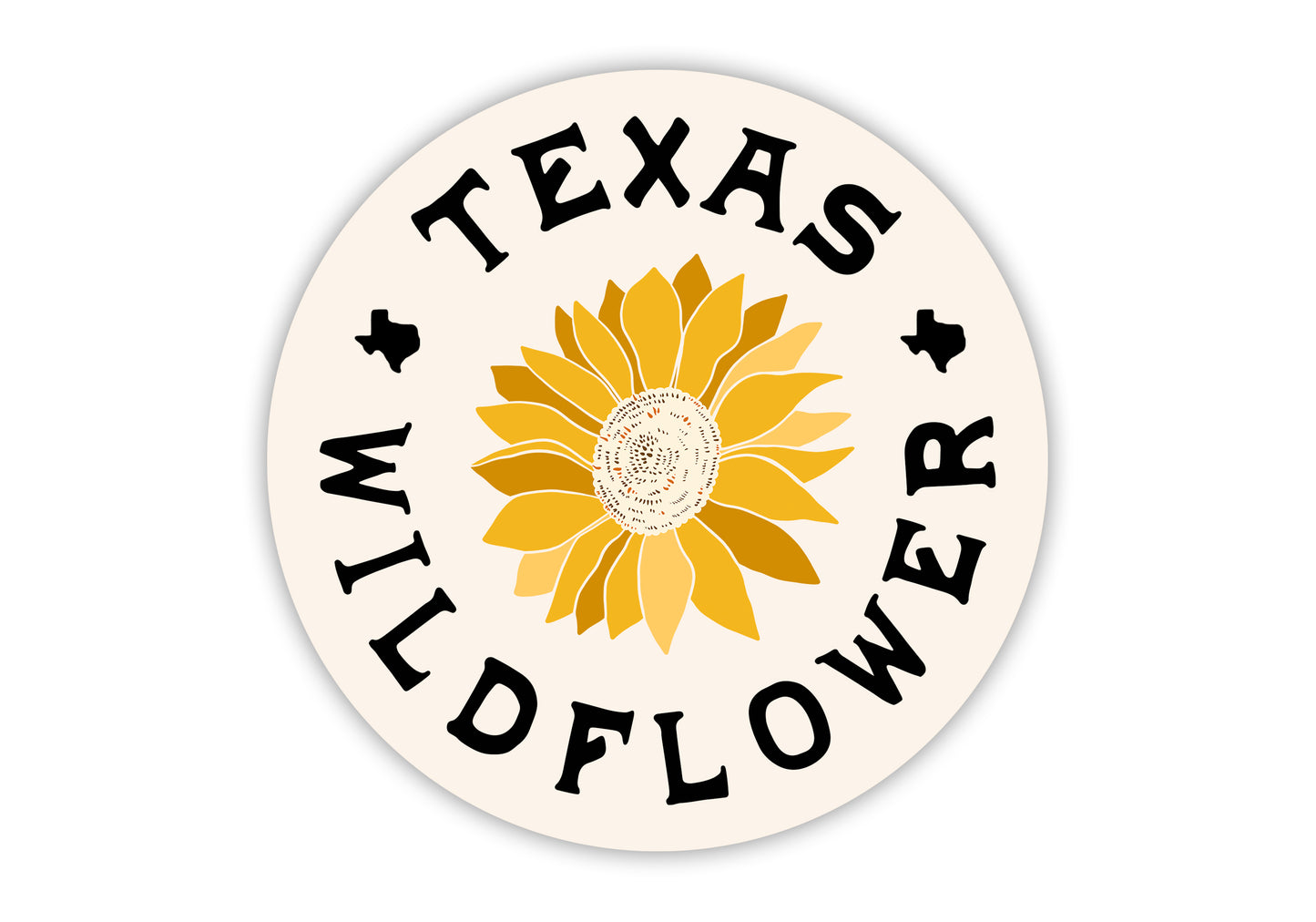 Texas Wildflower Sticker